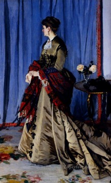クロード・モネ Painting - ゴーディベール夫人の肖像